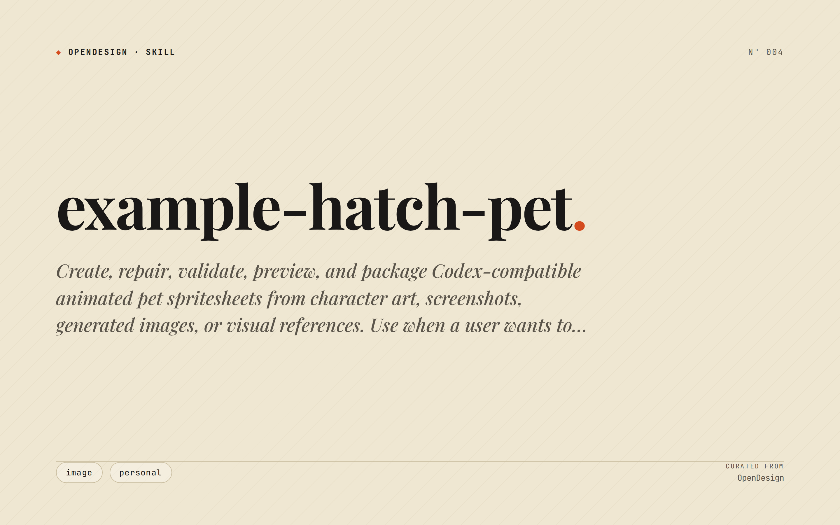 Hatch Pet 预览